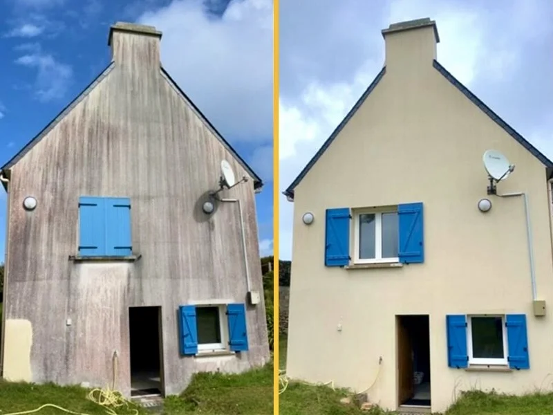 Ravalement de façade maison